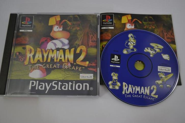 Rayman 2 - The Great Escape (PS1 PAL), Games en Spelcomputers, Games | Sony PlayStation 1