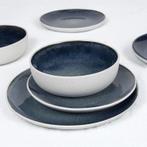 Serviesset Paksos - blauw/wit - 18-delig | 6-persoons, Verzenden, Nieuw