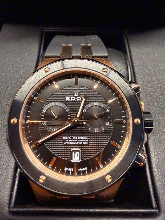 Edox - Delfin - Zonder minimumprijs - Heren - 2025, Handtassen en Accessoires, Horloges | Heren