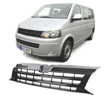 CALANDRE VOLKSWAGEN VW T5 FACELIFT 09-15 NOIR BRILLANT, Verzenden