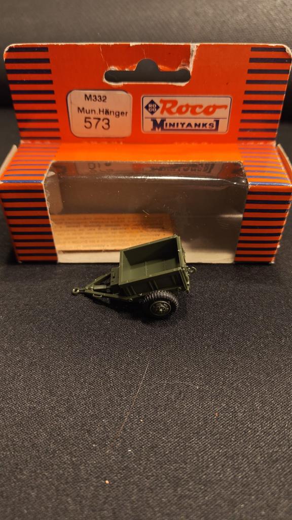 roco minitanks 573 - M332 Mun.Hanger, Hobby & Loisirs créatifs, Trains miniatures | HO, Envoi