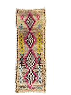 Vintage Marokkaanse Azilal-loper – handgeweven wol – tribaal, Huis en Inrichting, Nieuw