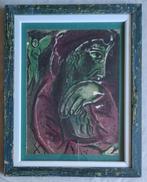 Marc Chagall (1887-1985) - Job, original lithograph, 1960, Antiek en Kunst