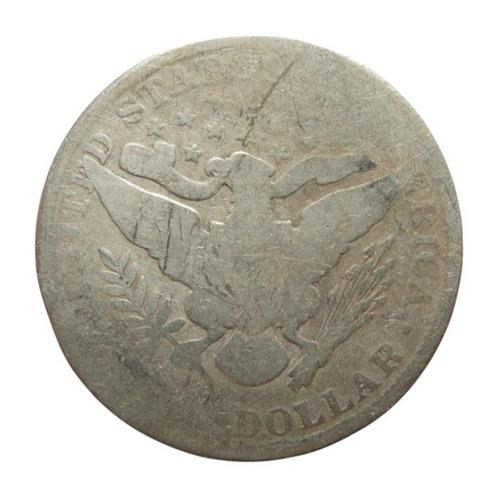 Verenigde Staten. Barber Half Dollar 1901 (Zonder, Postzegels en Munten, Munten | Europa | Niet-Euromunten