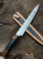 Keukenmes - Bunko - yanagiba - keukenmes - Damast - Japanse, Antiek en Kunst