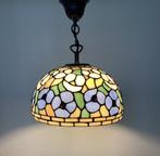 Tiffany - Plafondlamp - Glas, Metaal - Met floraal decor