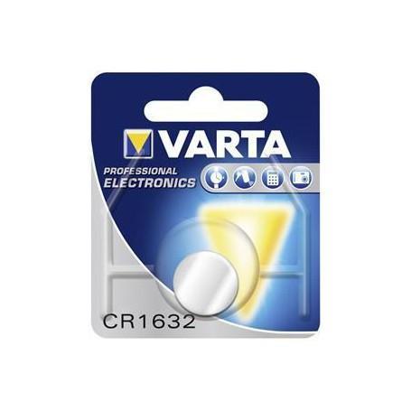 Varta CR1632 140mAh 3V Lithium Knoopcel Batterij 1 Stuk, TV, Hi-fi & Vidéo, Batteries, Envoi