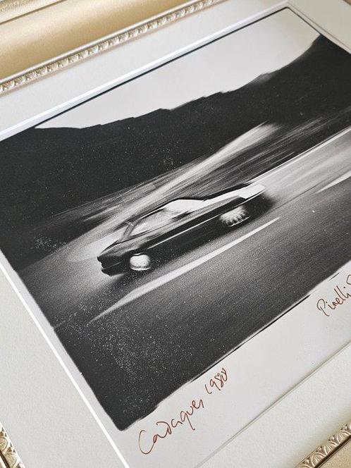 Michael Joseph - Pirelli Shoot, Cadaques 1980s, unique, Antiek en Kunst, Kunst | Schilderijen | Modern
