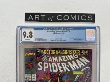 The Amazing Spider-Man #334 - CGC 9.8 - Electro, Doctor