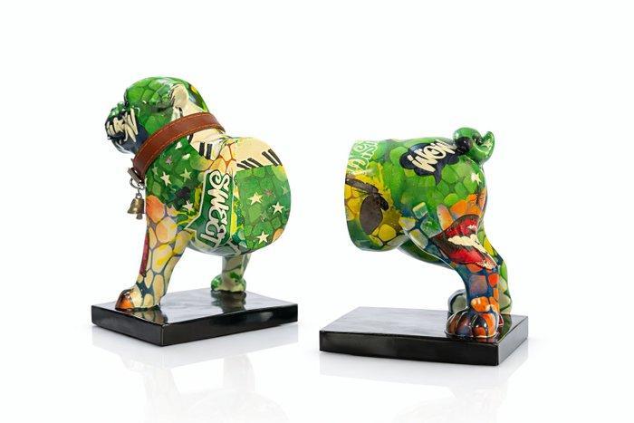 casablanca - Oliver Klapp (XX) - Boekensteunen - Hars -, Antiek en Kunst, Kunst | Designobjecten