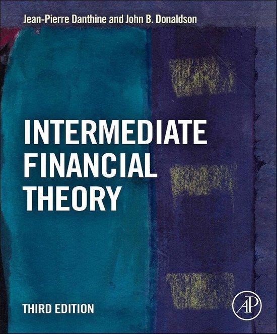 Intermediate Financial Theory 9780123865496, Livres, Langue | Anglais, Envoi