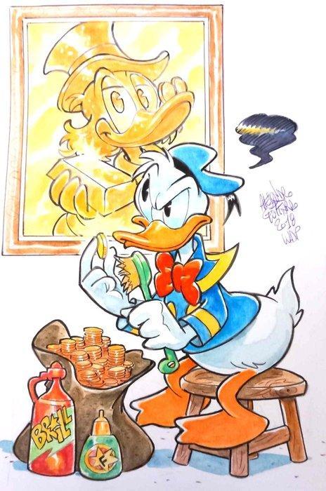 Alessandro Gottardo - 1 Watercolour - Uncle Scrooge - Il, Collections, Disney