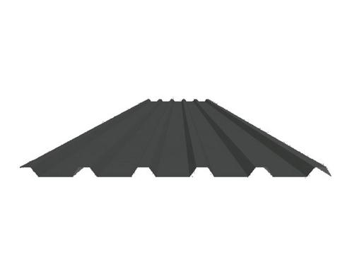 Metalen damwand dakplaat 35/1035 0.63mm SP25 Zwartgrijs, Doe-het-zelf en Bouw, Platen en Panelen, Ophalen of Verzenden