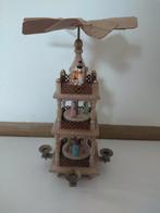 Kerstbeeldje ornament - Oude roterende kerstpiramide, 3