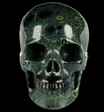 Jaspe 480 g 8,70 cm x 6,80 cm Tête de mort magique AA Jaspe