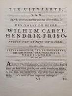 [Willem Carel Hendrik Friso] - geboorte / verkiezing tot
