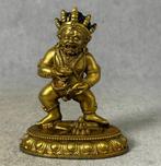 Dharmapala (Jambhala) - cuivre doré - Tibet - Fin du XXe