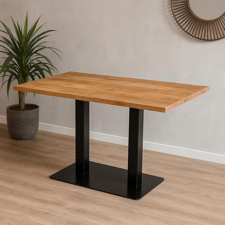 Mangohout Horecatafel Rechthoek 120x70, Maison & Meubles, Tables | Tables à manger, Envoi