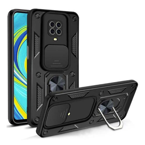 Xiaomi Redmi Note 8 Pro - Armor Hoesje met Kickstand en, Telecommunicatie, Mobiele telefoons | Hoesjes en Screenprotectors | Overige merken