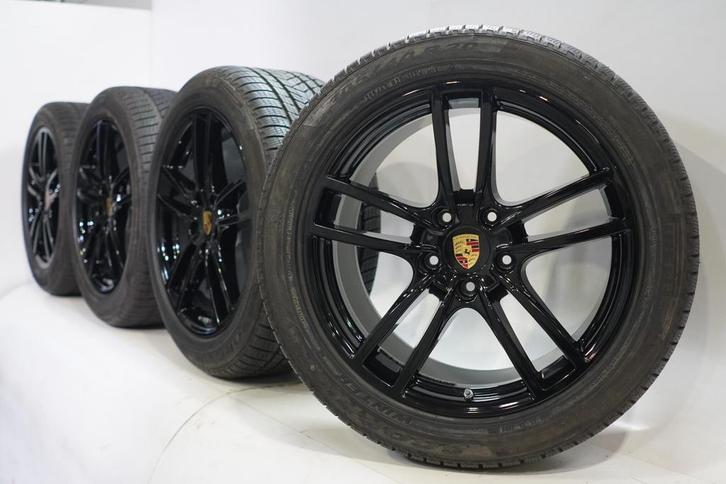 Porsche Cayenne E3 20 inch velgen Pirelli Winterbanden Origi, Auto-onderdelen, Banden en Velgen, Ophalen of Verzenden