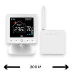 Smart WiFi Opbouw Thermostaat | Tiptoetsbediening | Draadloo, Doe-het-zelf en Bouw, Thermostaten, Verzenden, Nieuw