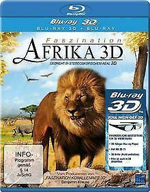 Faszination Afrika 3D (3D Version Incl. 2D Version &...  DVD, Cd's en Dvd's, Dvd's | Overige Dvd's, Zo goed als nieuw, Verzenden