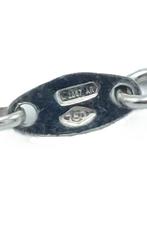 Halsketting - 18 karaat Witgoud, Nieuw