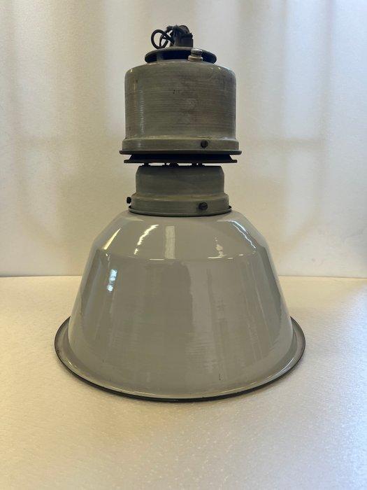 Lampe à suspendre - Acier - Lustre industriel, Antiek en Kunst, Antiek | Wandborden en Tegels