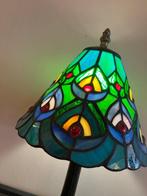 Buffet tafellamp - Glas-in-lood, Antiek en Kunst