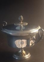 Soepkom - .800 zilver - vintage stijl, Antiek en Kunst