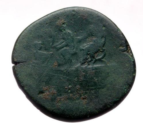 Empire romain. Hadrien (117-138 apr. J.-C.). Sestertius, Postzegels en Munten, Munten | Europa | Niet-Euromunten