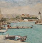 Claas Prins (1903-1968) - Haven in Antibes, Antiquités & Art