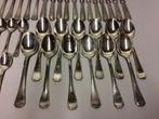 Bestekset (48) - Verzilverd bestek in strakke Art Deco, Antiek en Kunst