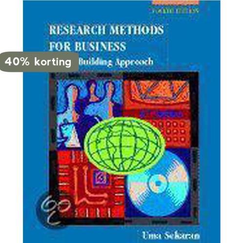Research Methods for Business 9780471203667 Uma Sekaran, Boeken, Taal | Engels, Gelezen, Verzenden