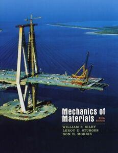 Mechanics of materials by William F. Riley (Hardback), Livres, Livres Autre, Envoi