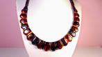 Baltisch barnstenen halsketting - Barnsteen - Cognac Colour, Verzamelen, Mineralen en Fossielen
