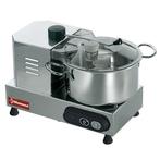 Cutter RVS 4L | Vlak mes met gekromde bladen | 0.35kW |, Verzenden, Nieuw in verpakking