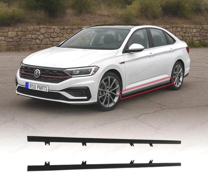RAJOUTS BAS DE CAISSE VOLKSWAGEN VW JETTA 19- LOOK GLI, Auto-onderdelen, Carrosserie, Verzenden