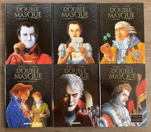 Double Masque T1 à T6 + 6x dédicace - Série complète - 6x C, Boeken, Stripverhalen