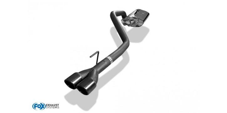 FOX Jeep Commander Type WH/ XK einddemper - 2x90 Type 16 zwa, Autos : Pièces & Accessoires, Systèmes d'échappement, Envoi