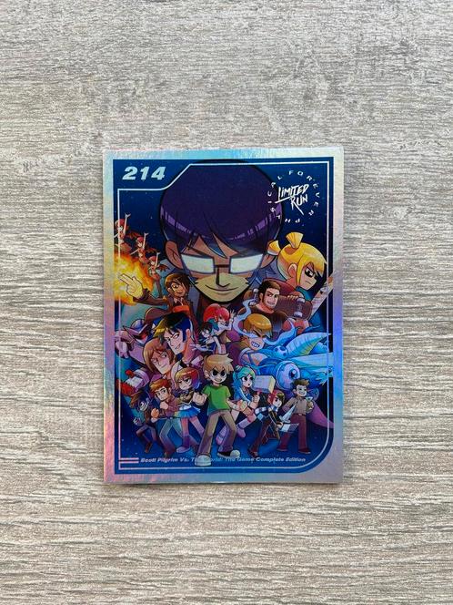 Gen2 #214 Silver Scott Pilgrim vs. The world Limited run..., Hobby en Vrije tijd, Verzamelkaartspellen | Overige, Zo goed als nieuw