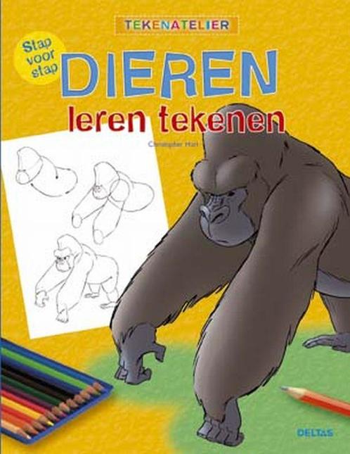 Stap voor stap Dieren leren tekenen / Tekenatelier / 2, Boeken, Overige Boeken, Gelezen, Verzenden