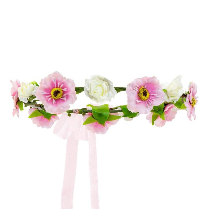Flower Power Hoofdband, Hobby en Vrije tijd, Feestartikelen, Nieuw, Verzenden