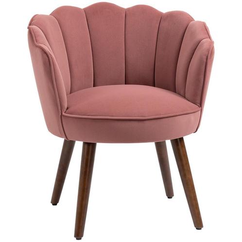 Woonkamerstoel - ComfortZone - Stevig design - Roze, Huis en Inrichting, Stoelen, Nieuw, Stof, Ophalen of Verzenden