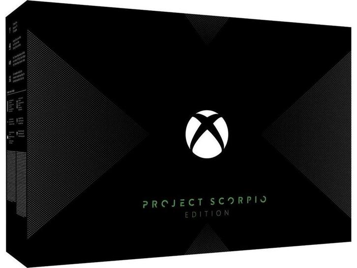 Microsoft Xbox One X - Project Scorpio Edition - 1 TB -, Huis en Inrichting, Woonaccessoires | Overige, Zo goed als nieuw, Verzenden