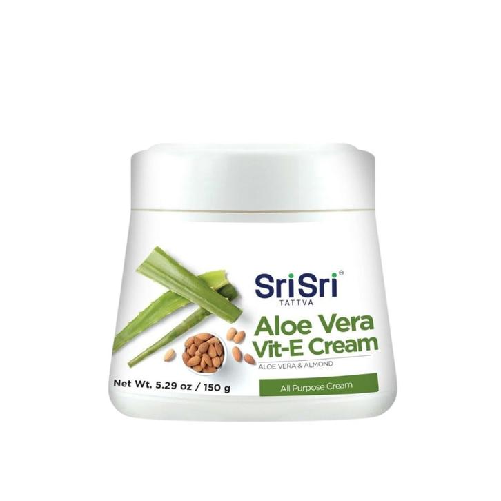 Aloë Vera Vit-E Cream - Aloë Vera & Almond, Sport en Fitness, Gezondheidsproducten en Wellness, Ophalen of Verzenden