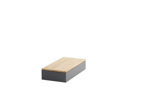 4 Seasons Outdoor Ibiza teak platform zijtafel 84 x 40 cm |, Tuin en Terras, Tuinsets en Loungesets