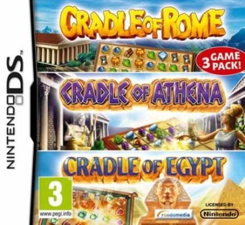 Cradle of Rome + Cradle of Athena + Cradle of Egypt (3 Game, Consoles de jeu & Jeux vidéo, Jeux | Nintendo DS, Envoi
