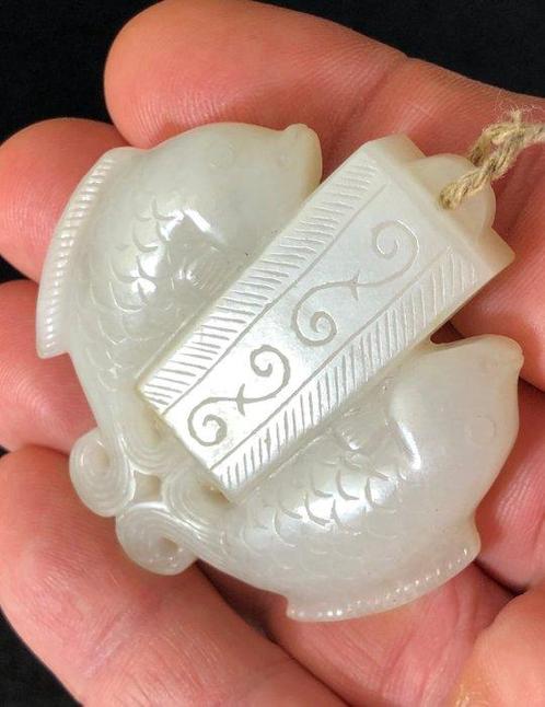 Pendentif - Jade - Chine (Sans Prix de Réserve), Antiek en Kunst, Antiek | Overige Antiek