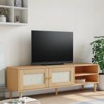 vidaXL Tv-meubel SENJA 158x40x49 cm rattan-look grenenhout, Verzenden, Nieuw